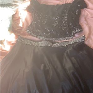 Plus size prom dress